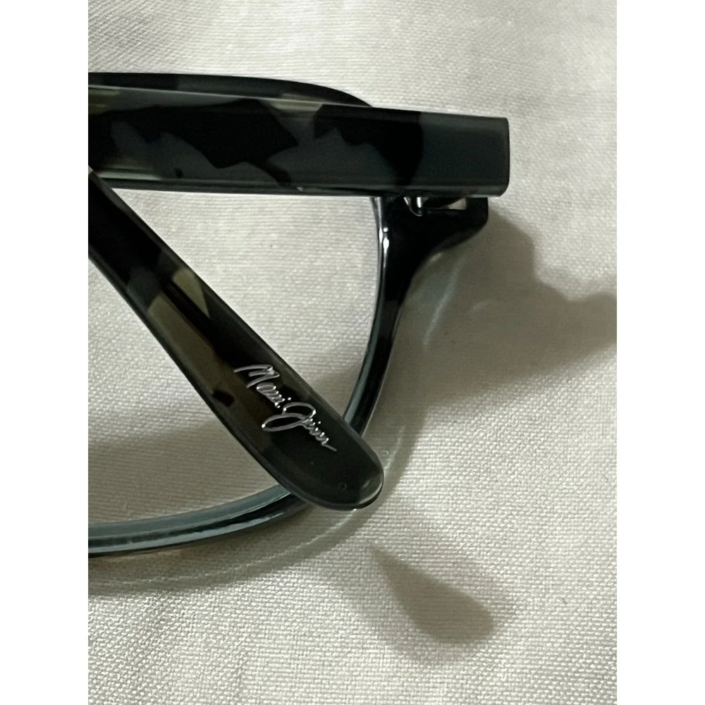 Maui Jim MJO 2112-06PF‎ Green Brown Square Eyeglasses Frames 54-17 135 Italy